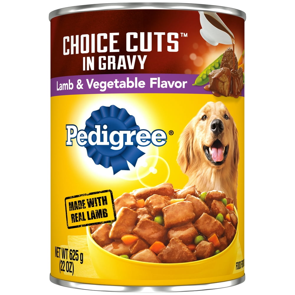 PEDIGREE CHOICE CUTS in Gravy Lamb and Vegetable Flavor