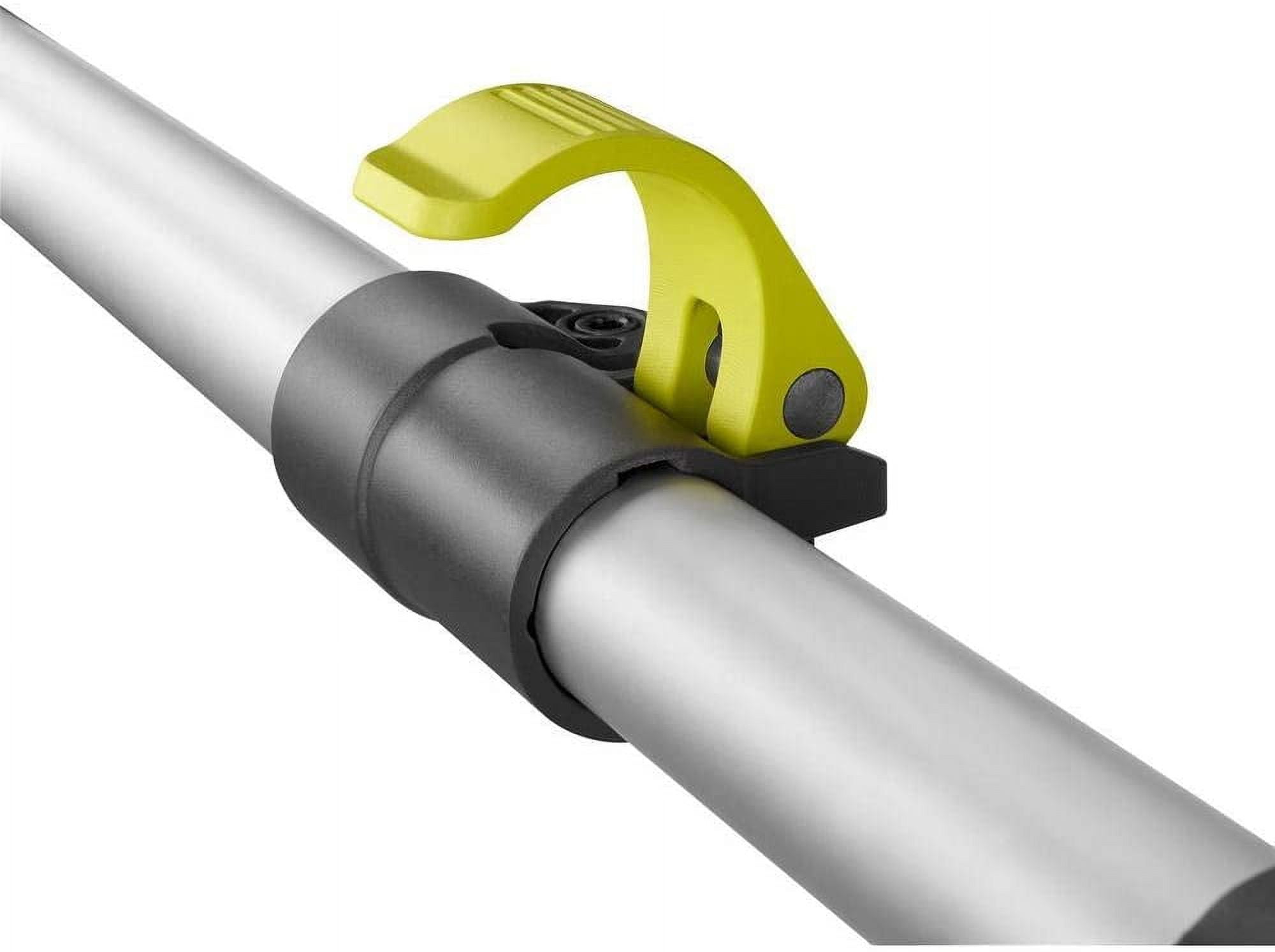 RYOBI 18 ft. Telescoping Extension Pole with Brush for Most Gas Electric and Cordless Pressure Washers up to 4200 PSI