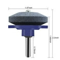 thumbnail image 4 of 4PCS Lawnmower Blade Sharpener for Power Drill Hand Drill Garden Tool, 4 of 5