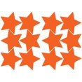 thumbnail image 2 of LiteMark Removable Orange 4 Inch Star Decals - Pack of 12, 2 of 5