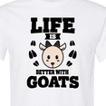 thumbnail image 4 of Inktastic Life is Better with Goats T-Shirt, 4 of 5