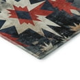 thumbnail image 3 of Addison Rugs Mayfield Premium Machine Washable Transitional Aztec Navy Rectangle Rug, 10' x 14', 3 of 7