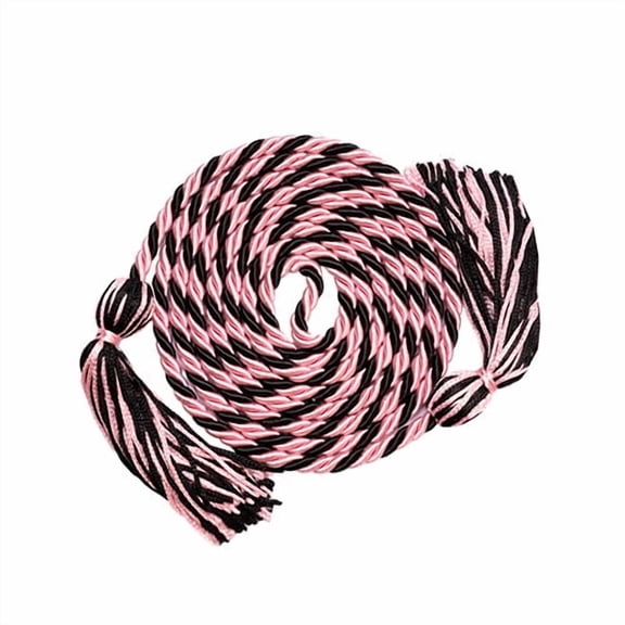 Honors Graduation Academic Honor Cord |(Pink/Black)