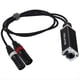 thumbnail image 5 of Extensor de Cable de Red XLR de 2 Canales, 1 Par, Extensor de Señal de Red, XLR de 3 Pines Macho y Hembra A RJ45 Ethernet., 5 of 6