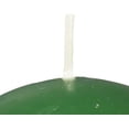 thumbnail image 2 of Zest Candle 6-Piece Ball Candles, 3-Inch, Hunter Green, 2 of 3