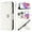 Whtie, variant on for Boost MobIle Celero 3 5G Phone Case Wallet protective case leather Cover with magnetic closed credit card slot shockproof protection phone case