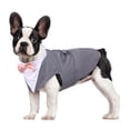 thumbnail image 1 of Set de traje de esmoquin y pañuelo Kuoser para perros grandes, 1 of 7