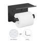 thumbnail image 2 of Vaehold Portarrollos De Papel Higiénico Autoadhesivo Con Estante Para Teléfono Portarrollos De Papel Higiénico De Acero Inoxidable Montado En La Pared - Inoxidable Y Portarrollos De Papel Para Baño Co, 2 of 7
