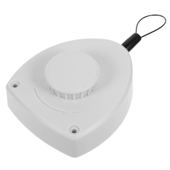 ETEREAUTY White Punch-Free Wall Mount Door Closer with Adjustable Tension, Quiet Self-Closing Mechanism for Smooth Door