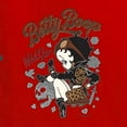thumbnail image 5 of Wild Bobby, Biker Betty Boop Wild One MC Motorcycle Betty Boop Womens Long Sleeve T-Shirt, Red, Large, 5 of 5