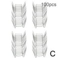 thumbnail image 5 of QHUDLV XDGJTBFMY 25/50/100pcs Greenhouse Glass Clips, Stainless Steel Greenhouse Window Clips Glass Pane Fixings Clips, Greenhouse Clips, Garden Greenhouse Accessories, 5 of 9
