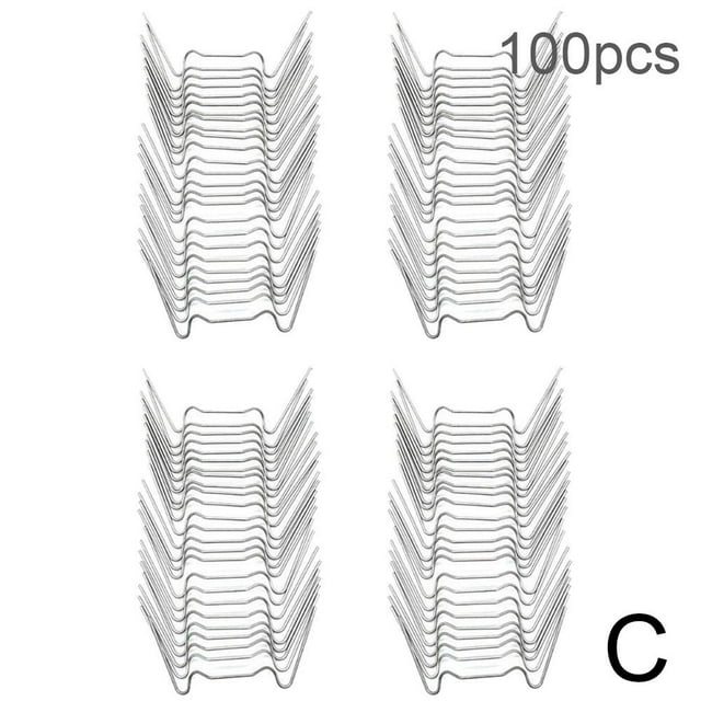 25-100X Acier Inoxydable avec Clips de Vitrage pour Serres Élite Fil de Serres