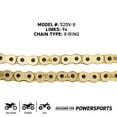 thumbnail image 5 of Niche Sprocket Chain Set for Kreidler Mustang Utility 170 14/40T 520 X-Ring ATV MK1004998, 5 of 9