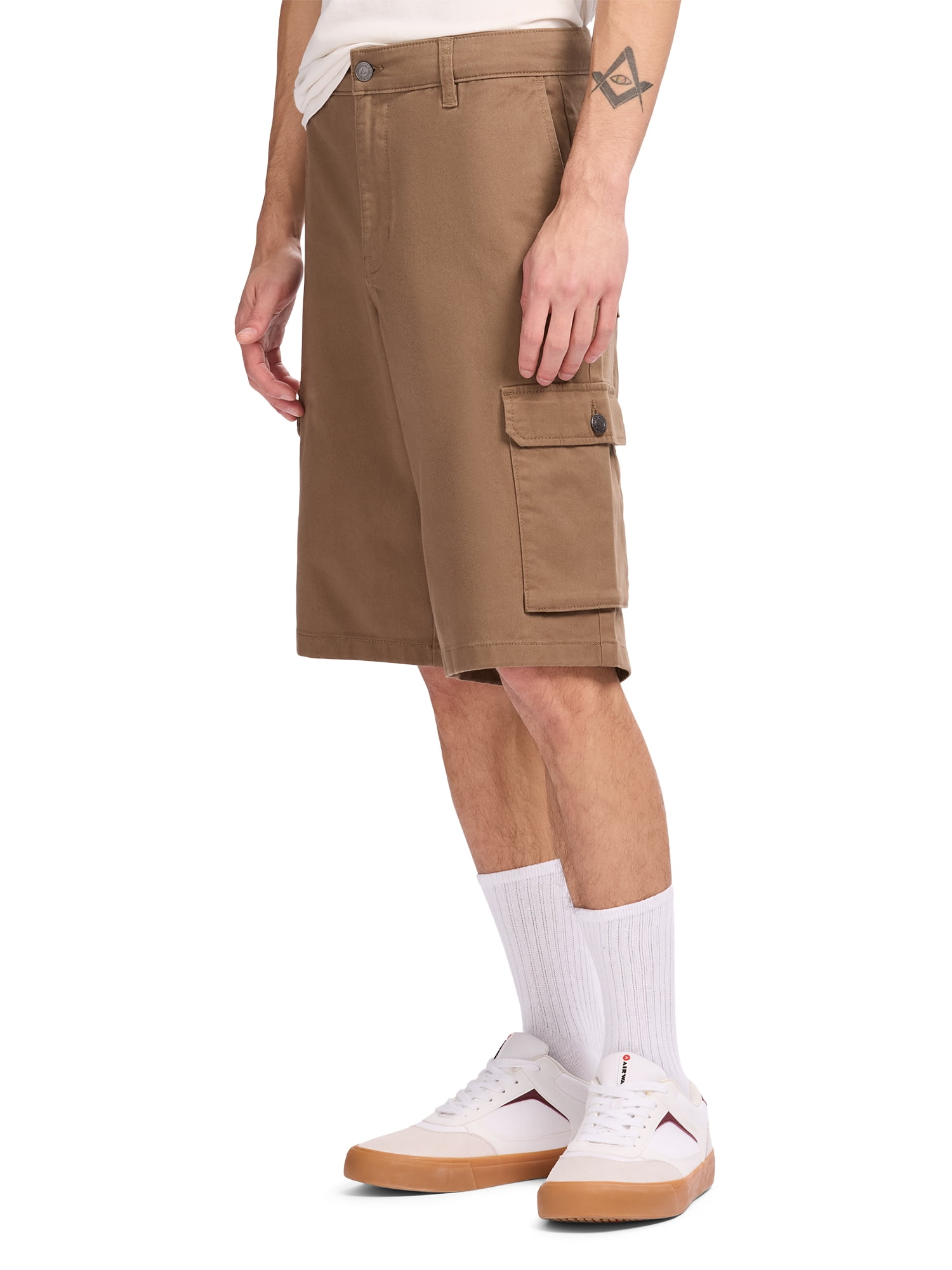 Airwalk Men's & Big Men's Twill Cargo Short, Sizes 28-40