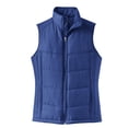 thumbnail image 1 of Mato & Hash Ladies Puffy Vest - MH - Mediterranean Blue MHL709SA XS, 1 of 1