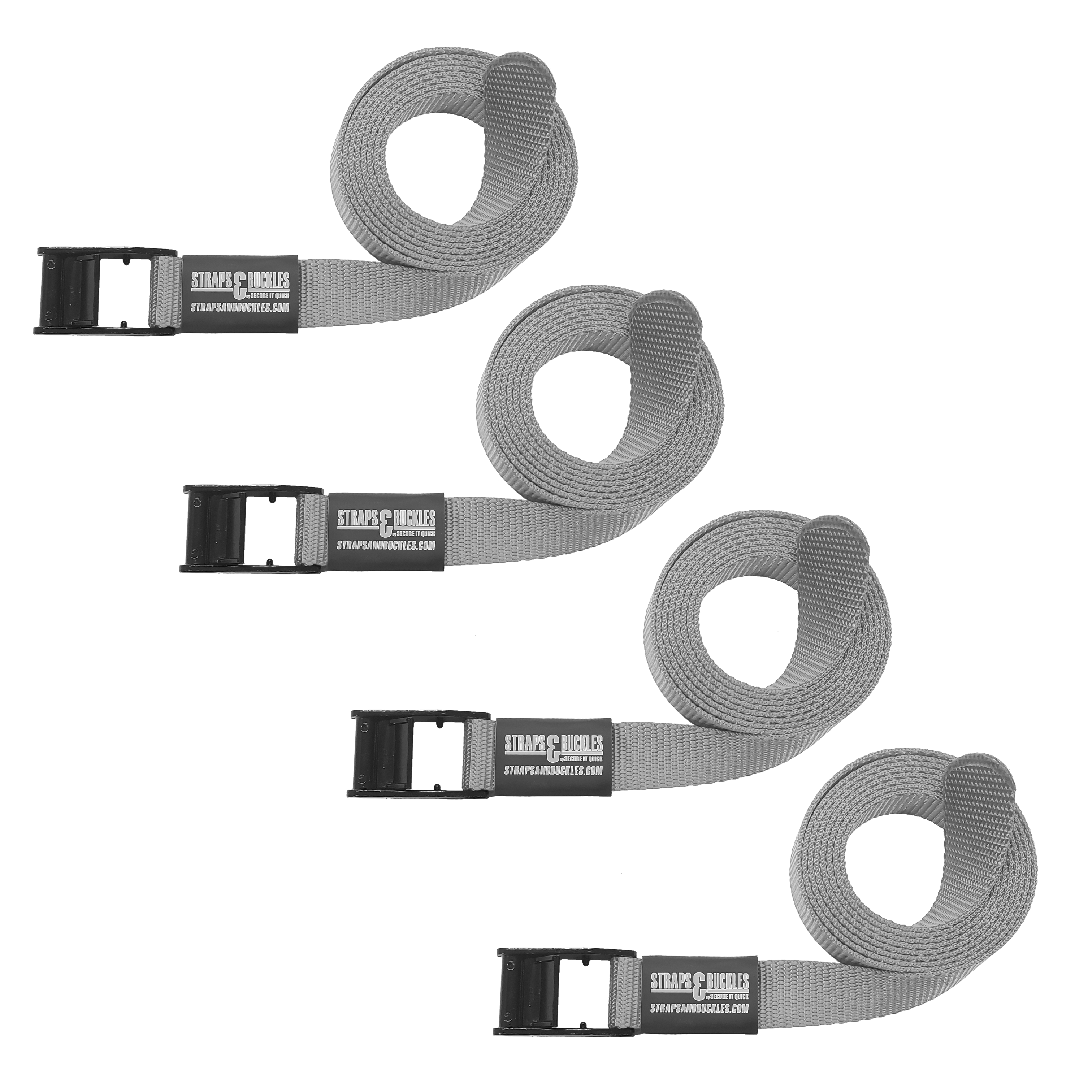 Hook & Cord Straps & Buckles Nylon Cinch Tie Down BCAM Cargo Utility