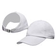 thumbnail image 4 of Dalazy Casquette de Baseball Dos Nu Queue de Cheval Haute Chignon Blanc, 4 of 9