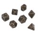 thumbnail image 2 of Juego de dados poliédricos, 7 piezas de dados poliédricos, dados de juego transparentes, dados poliédricos, diseño elevado, 2 of 5