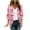 Pink, variant on Summer Chiffon Cardigans for Women Lightweight Boho Beach Swimsuit Cover Ups Cute Printed Cardigan Casual Puff Sleeve Kimonos Loose Fit Thin Tops Green,S