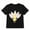Black-57, variant on Thanksgiving T-Shirt, Cute Bow Turkey Face Graphic Shirt