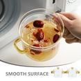 thumbnail image 5 of RENACLIPY 2-Piece Transparent Glass Stew Pot Set - Cookware for Home Kitchen Cooking and Serving, 5 of 5