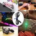thumbnail image 5 of Pour Razer Wildcat / Razer Raiju PS4 Câble de Remplacement USB Noir/blanc/rose, 5 of 5