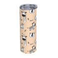 thumbnail image 2 of PAYOHTO Cute Doodle Wild Animal Kids Pattern 20 Oz Stainless Steel Mug Tumblers Cup for Men Women Insulated Slim Thin Travel Tumbler, 2 of 7