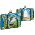 thumbnail image 3 of Yellowstone Travel Suitcase Polish Glass Christmas Ornament ONE Decoration, 3 of 4