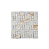 Legion Furniture MS07 Mosaic With Stone In Beige, Off White
