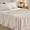 Beige, variant on Sasttie Queen Size Sheets Set Brushed Microfiber, 4 Piece Sheet Set Upto 16 Inches Deep Pocket Bedding Sheets & Pillowcases - Grey