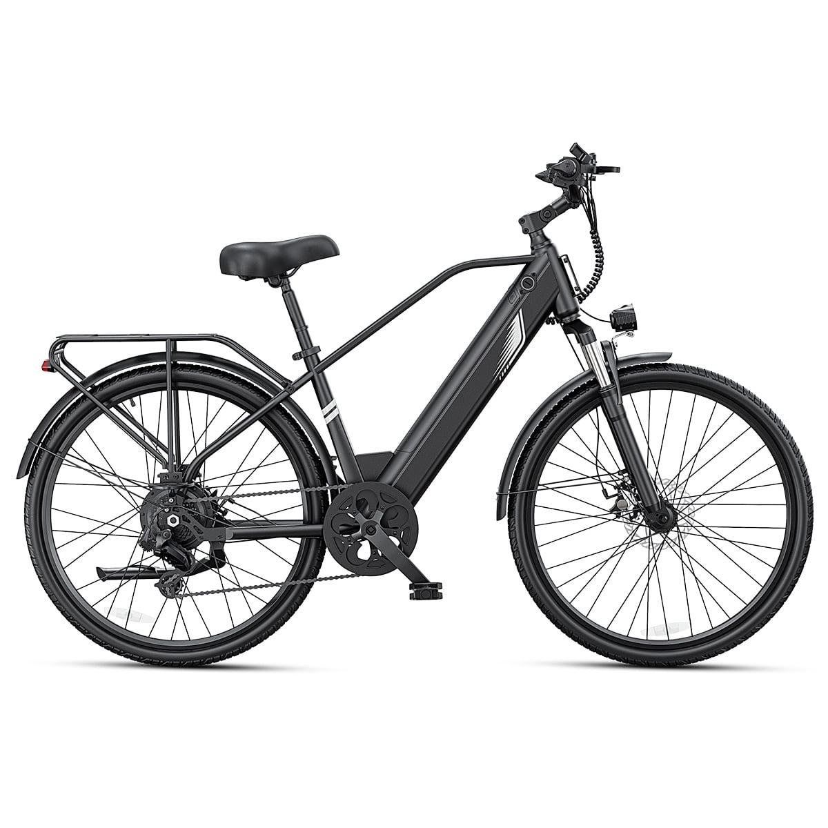DYU Electric Bike for Adults,26" Ebike,1000W Peak Power Motor,48V 10.4Ah Removable Battery,20MPH,45 Miles Max,7-Speed Electric Bicycle,UL 2849