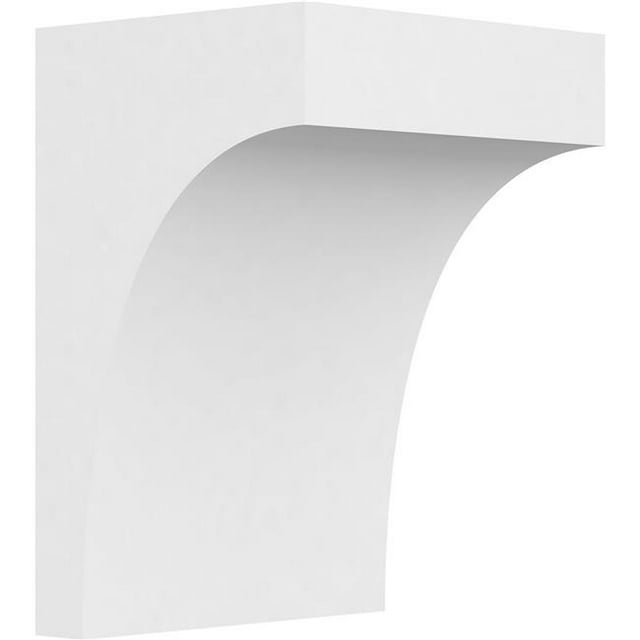 Ekena Millwork CORP07X06X10STO Standard Stockport Architecture Grade PVC Corbel - 10 x 7 x 6 Po.