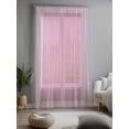 thumbnail image 2 of Sheer Curtains 84 Inches Long, Pink Greek Key Semi Sheer Curtains Light Filtering Window Treatment, Geometric Greece Ancient Farmhouse Geo Privacy Voile Drapes for Living Room Bedroom 52x84 Inch, 2 of 7