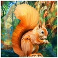 thumbnail image 2 of Cuadros Decorativos Diamond Painting 5D Animal colorido Full Round Drill Rhinestone Kit (B2195) Tmvgtek embutido en tela, 2 of 6