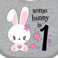 thumbnail image 4 of Inktastic Somebunny is One First Birthday Bunny Boys or Girls Baby Bib, 4 of 4