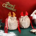thumbnail image 2 of 10 Bolsas de Astas de Navidad, Lindas Bolsas de Dulces, Embalaje de Regalo, Decoración, Bolsa de Almacenamiento de Navidad B, 2 of 5