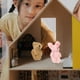 thumbnail image 3 of 5 piezas de casa de muñecas, muñecos de peluche en miniatura, figuritas de peluche, mini osos y conejos., 3 of 8