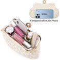 thumbnail image 4 of Women Pearl Clutch Bag Noble Crystal Beaded Evening Bag Wedding Clutch with Pearl Chain, 4 of 8