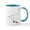 White/Blue Inside, variant on CafePress - White Goose Mug - 11 oz Ceramic Mug - Novelty Coffee Tea Cup