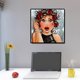 thumbnail image 5 of Cuadros Decorativos Mujeres 5D diy Full Round Drill Diamond Painting Rhinestone Art Decor (V586) Tmvgtek embutido en tela, 5 of 9