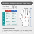 thumbnail image 5 of KAYGO Impact Resistant Work Gloves, Ansi A3 Cut Resistant Impact Work Gloves with HPPE Liner, Nitrile Coating KG30N TPR, 5 of 5