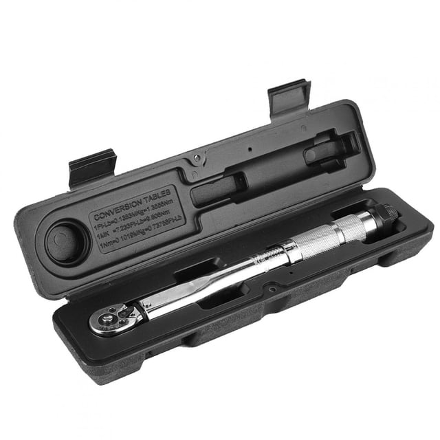 Preset Torque Spanner,1/4in 5‑25N Torque Wrench Hand Tool Set Torque Wrench Time-Tested Durability