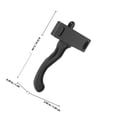 thumbnail image 2 of OULII Trailer Entry Door Latch 1Set Rv Screen Door Grip Durable Construction Rust Resistant Camper Parts, 2 of 5
