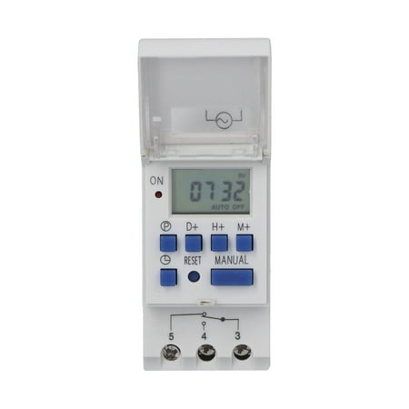

Programmable Timer Real Time Rechargeable Time Relay Switch For Street Lamp Neon Lights DC 24V