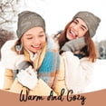 thumbnail image 4 of Lsque Hand Drawn Snake Pattern Knitted Beanie, Unisex Winter Hat, Knit Hat Winter Beanies Thick Fisherman Beanies Cuffed Plain Skull Caps, 4 of 6