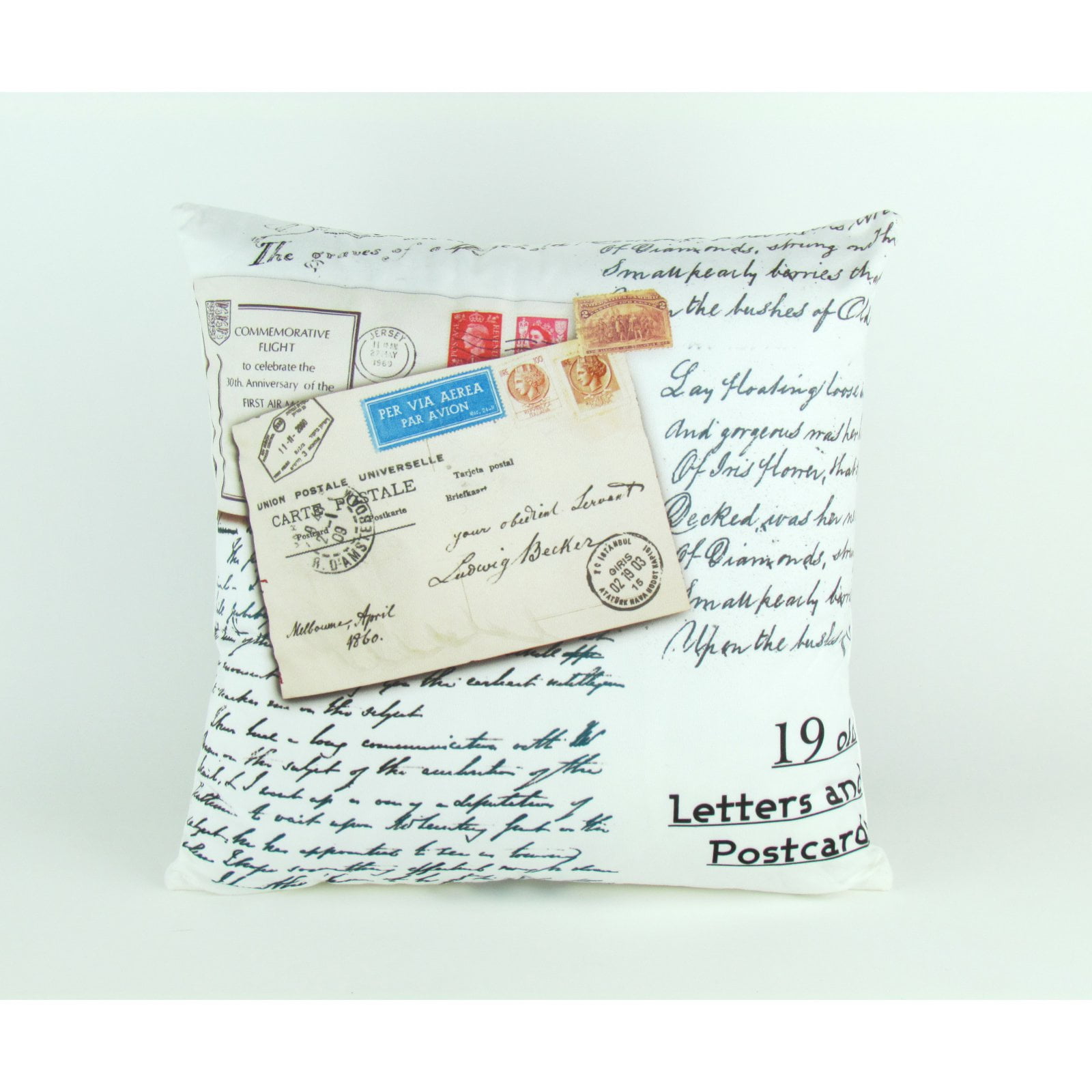 Wayborn Letter and Postcard Pillow