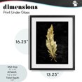 thumbnail image 4 of Stupell Industries Contemporary Feather On Black Black Framed Print Under Glass, 13 x 16, by Kim Allen, 4 of 8