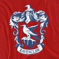 thumbnail image 2 of Harry Potter Ravenclaw Crest Women's T Shirt, Red, Small, 2 of 6