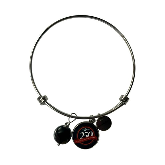 Officially Licensed Military Bangle Bracelet – 250th Anniversary Made in USA (Army, Navy, Marine)