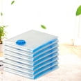 thumbnail image 4 of Bolsa de almacenamiento de vacío portátil transparente comprimido a prueba de polvo con cremallera doble con cremallera sellada Organizador interior al aire libre casero viajando Saco 70x50cm Inevent HA011899-02, 4 of 7